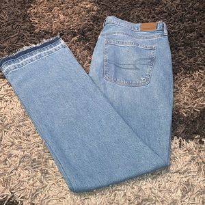 American Eagle Outfitters Light Blue Straight Jeans